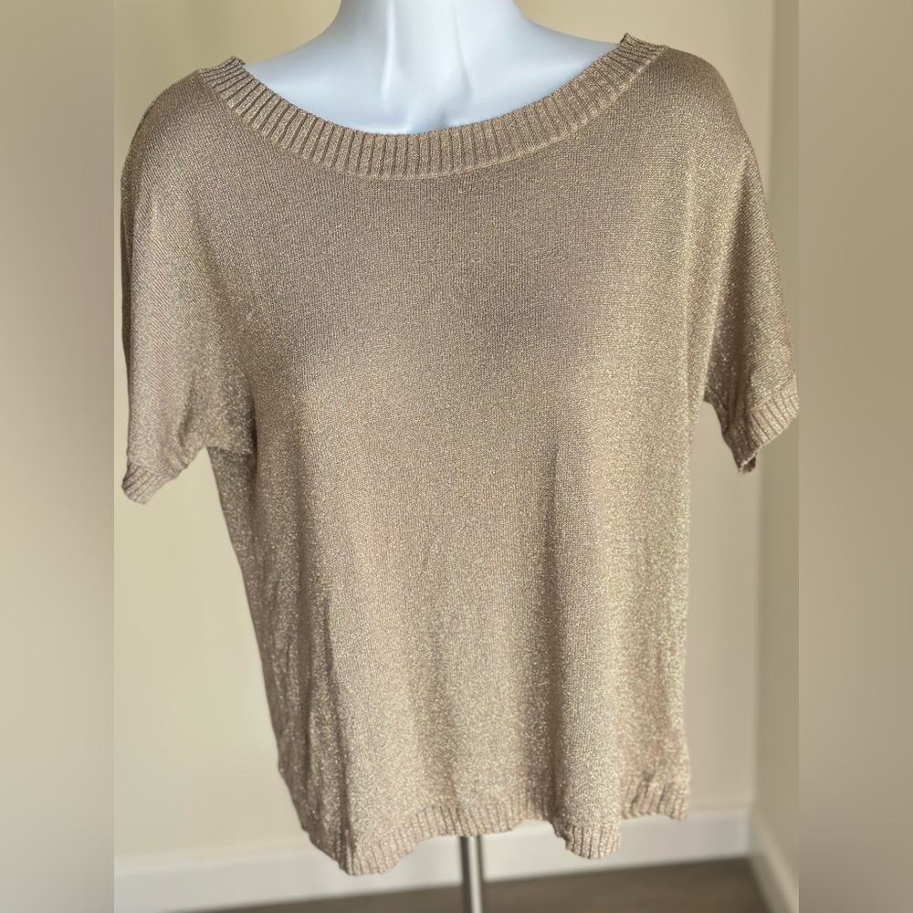 {FREE*} Old Navy Small Petite Gold Top
